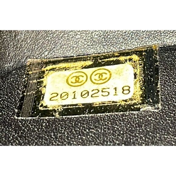 Chanel Boy Flap Bag Python Old Medium Black - Picture 9 of 9